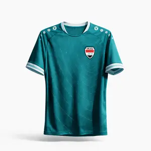 2026 Iraq National Soccer Team Style Jersey Home Shirt, Patriotic Football Jersey, All Over Print Unisex Soccer Jersey, Sports Fan Apparel Top