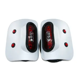Jeep JT Gladiator Off Road LED Tail Light Kit - Raw Aluminum