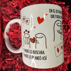 Amor del Bueno, Y Nadie Lo Buscaba Taza Para La Mejor Novia o Novio Regalo de San Valentín 11oz Regalo De San Valentín Para El Amor De Mi Vida Coffee Ceramic