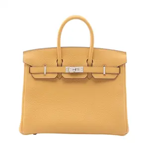 Pre-owned HERMÈS Calfskin Shoulder Bags Hermes Birkin25 Togo