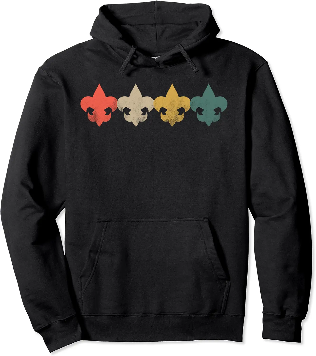 Retro Vintage Scout | Scouts Men Womens boys girls Pullover Hoodie - Rosazamorap Shop 96B08PFTJ8KX