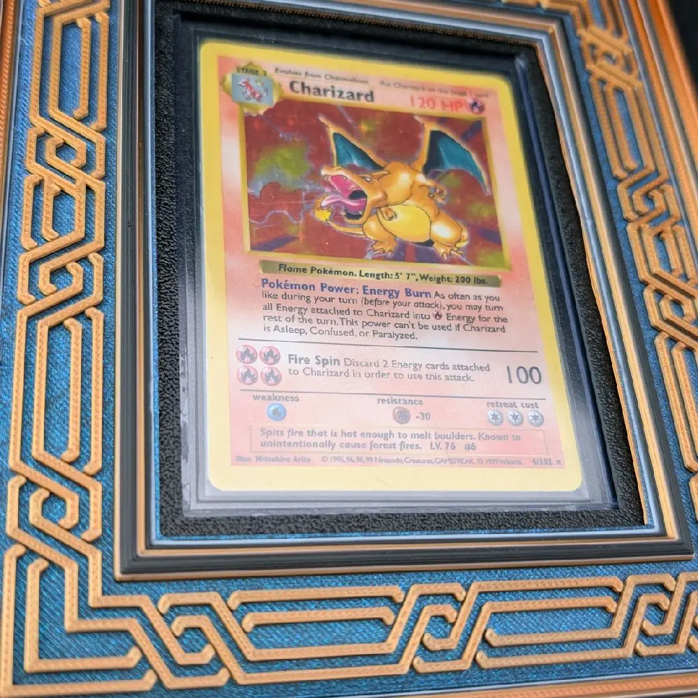 Trading Card Picture Frame (fits Ultra Pro Toploader) Gorgeous Modern Display for Pomemon & Magic the Trading Card Picture Frame (fits Ultra Pro Toploader) Gorgeous Modern Display for Pomemon & Magic the