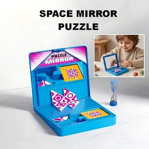 Mirror Geometry Logic Game – A shape-matching puzzle toy for children; an educational tabletop game that develops fine motor skills and spatial reasoning—an ideal birthday gift for boys and girls