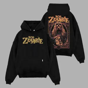 Rob Zombie Heavymetal band t-shirt ,music rock band ,Vintage Band Shirts Casual Comfort Cotton Fabric Fit Top , Top Men's and Women's Clothing