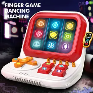 Rhythm Master Finger Dance Machine Handheld Game Console, STEAM Button Puzzle Toy, Children's Reaction and Concentration Training Stress Relief Gadget, Suitable as a Party Gift and Travel Toy for Children and Adults