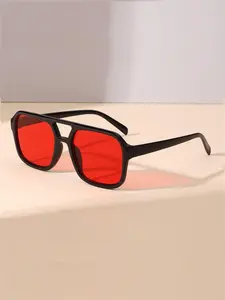 Unisex Fashionable Solid Color Glasses, Trendy Casual Glasses for Everyday Use, Fashion Accessories for Outdoor Activities, Trendy Beach Eyewear, Stylish Glasses