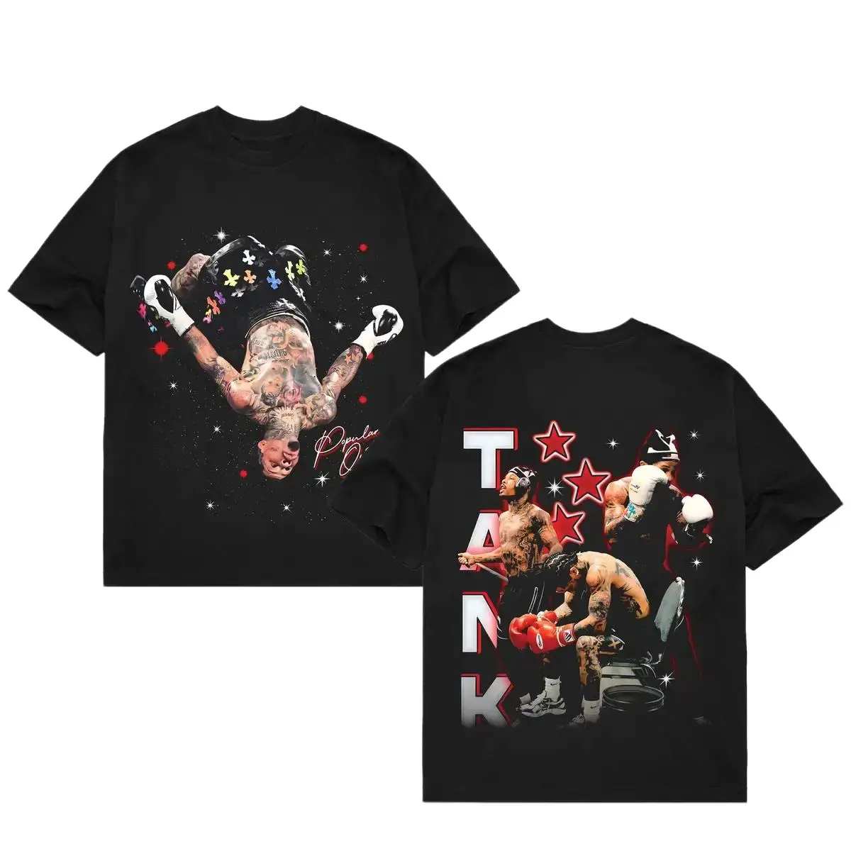 TANK DAVIS TEE, Boxing T-shirt, Boxer Tee, Sports Shirt, UFC Shirt, Workout T-shirt, Gift for Him Gift For Her Hoodie Sweatshirt Streetwear