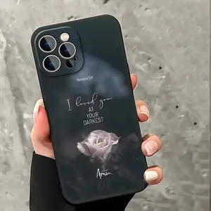 God's Love Is Everlasting Pattern Case for iPhone 16 15 14 Pro Max 13 12 11 XR XS Plus Shockproof Non Slip Military-Grade Protection Silicone Cover