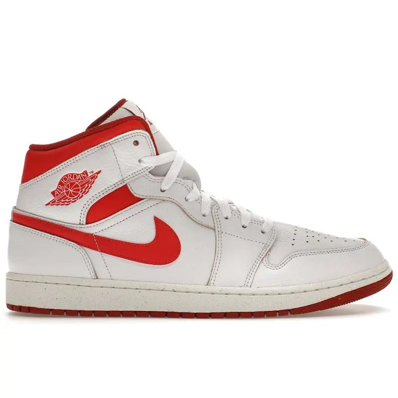 Jordan Men's 1 Mid SE Dune Red Basketball Shoes, from StockX