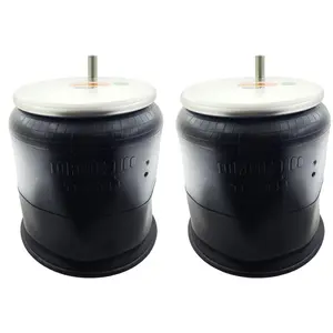 2 pack of TORQUE Air Spring Bag for Hendrickson Trailer (Replaces Firestone 8944, 9015, W01-358-8944, Hendrickson S-20217, C-20217, Goodyear 1R12-366, Triangle 8436) (2 x TR8944)