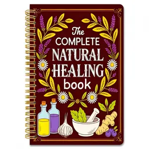 Pharmaceutical Medical Handbook: A Retro Herbal Healing Guide With perforated page design, suitable for home first aid, Healthy, size 13.97 x 21.08 cm, designed for herbalists and healthcare professionals (Engl