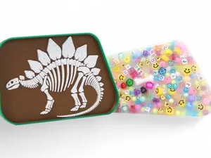 Roar Stegosaurus Sign Picky Pad and Tray- Satisfy Your Urge to Pick, Pop and Peel Stress-Free!