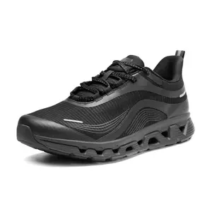 NORTIV 8 MovePlush Men's Breathable Mesh Running Shoe - Gym-to-Street Casual Trainers, Sports Shoes for Workout Training
