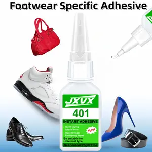 1 Bottle (20g) Shoe Adhesive, Special Adhesive for Shoe Repair, Flexible Shoe Glue, Waterproof Shoe Repair Adhesive, Adhesive for Leather Shoes & Sneakers. "Flexible & Non-Hardening" – Solves the Cracking Problem After Shoe Repair, Strong Adhesion