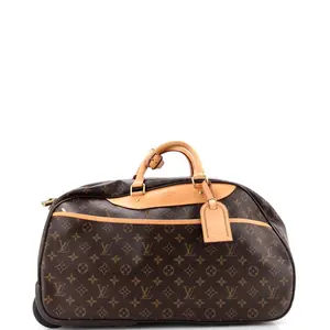 Pre-owned Louis Vuitton Canvas Coated Travel Bags Eole Bag Monogram Canvas 50 by Rebag