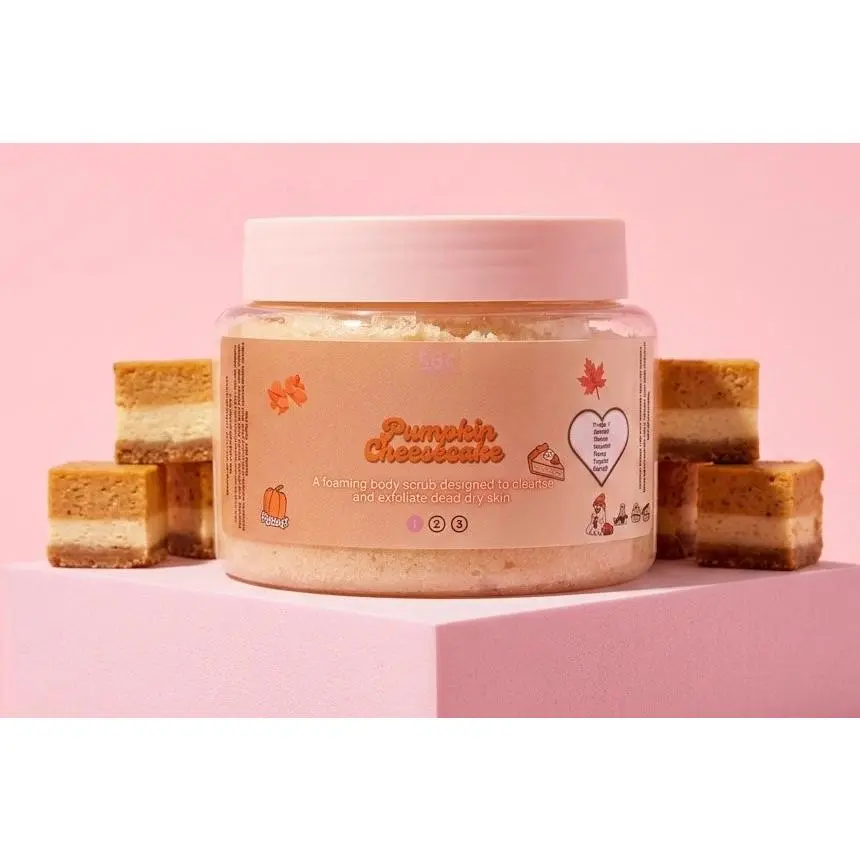 Pumpkin Cheesecake Foaming Body Scrub