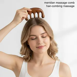 Tibetan Massage Comb for Daily Scalp Relaxation, Portable Hair Care Tool, Perfect Gift Choice, Essential for Stress Relief, Body Care Tool
