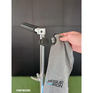 Magnetic Disc Golf Towel with Strap - Designed for Easy Carrying and Storage on Disc Golf Carts and Backpacks