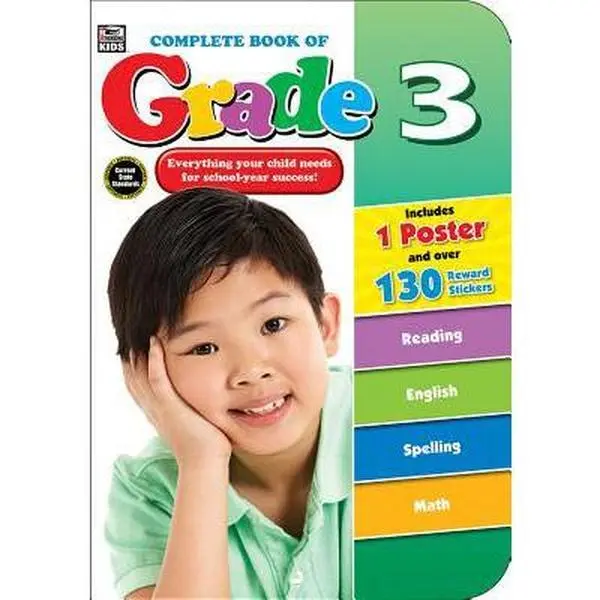 USED Book - Complete Book of Grade 3 (Paperback) - english