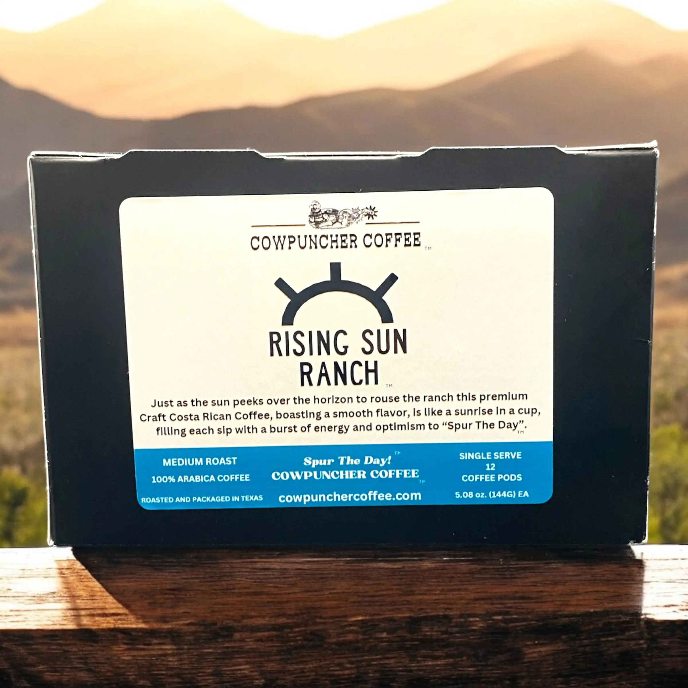 12 Count K-Kups  RISING SUN RANCH  Medium Roast