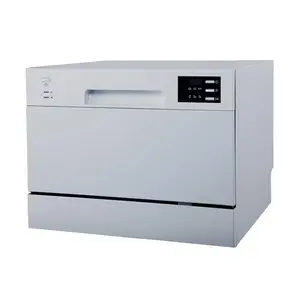 Sunpentown  Energy Star Countertop Dishwasher with Delay Start & LED, Silver