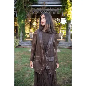 Open Range Leather Vest