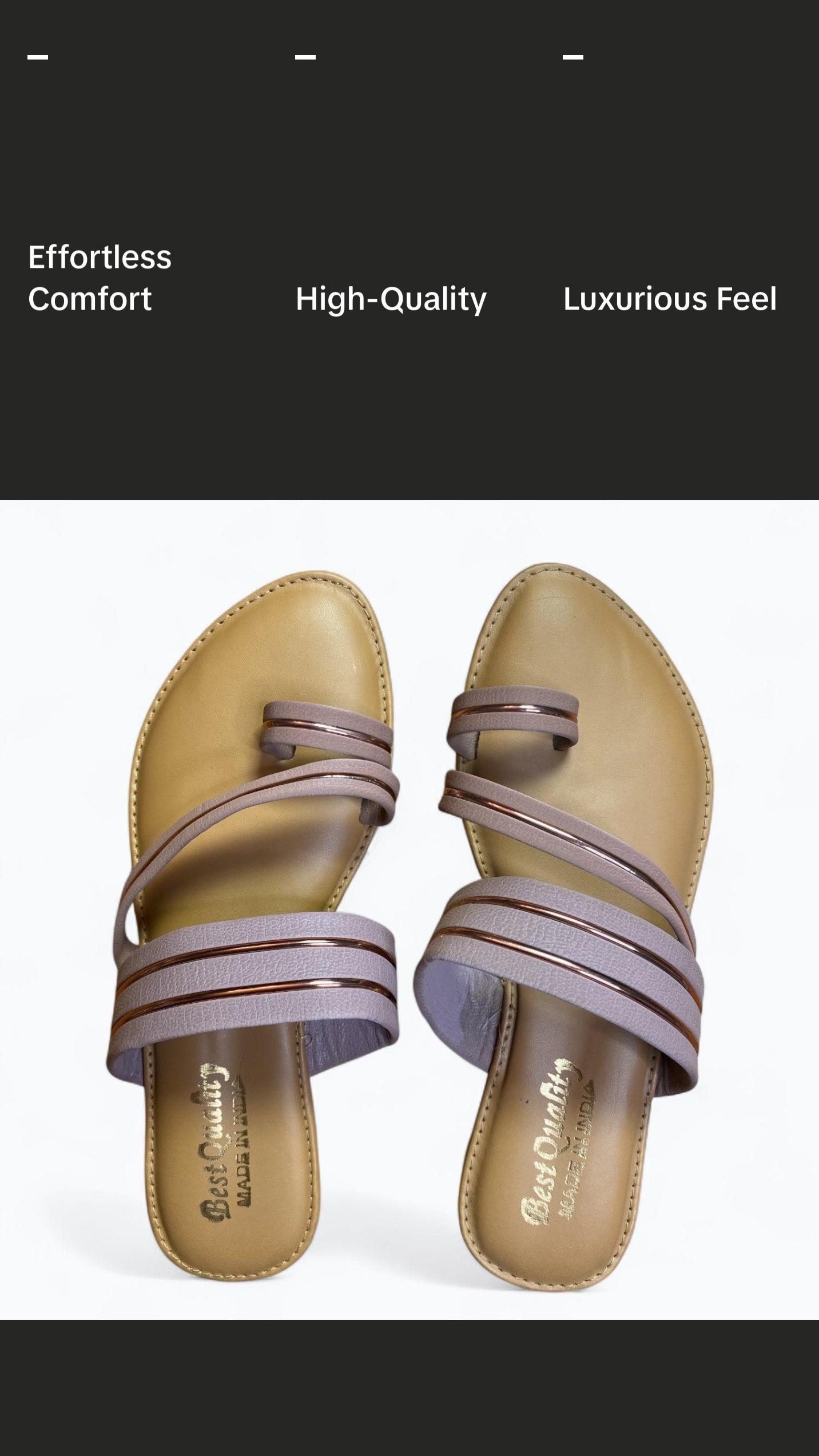 Best quality toe-ring Kolhapuri sandals