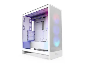 NZXT H7 Flow RGB (2024) Mid-Tower Case - All White-CM-H72FW-R1 NZXT H7 Flow RGB (2024) Mid-Tower Case - All White-CM-H72FW-R1