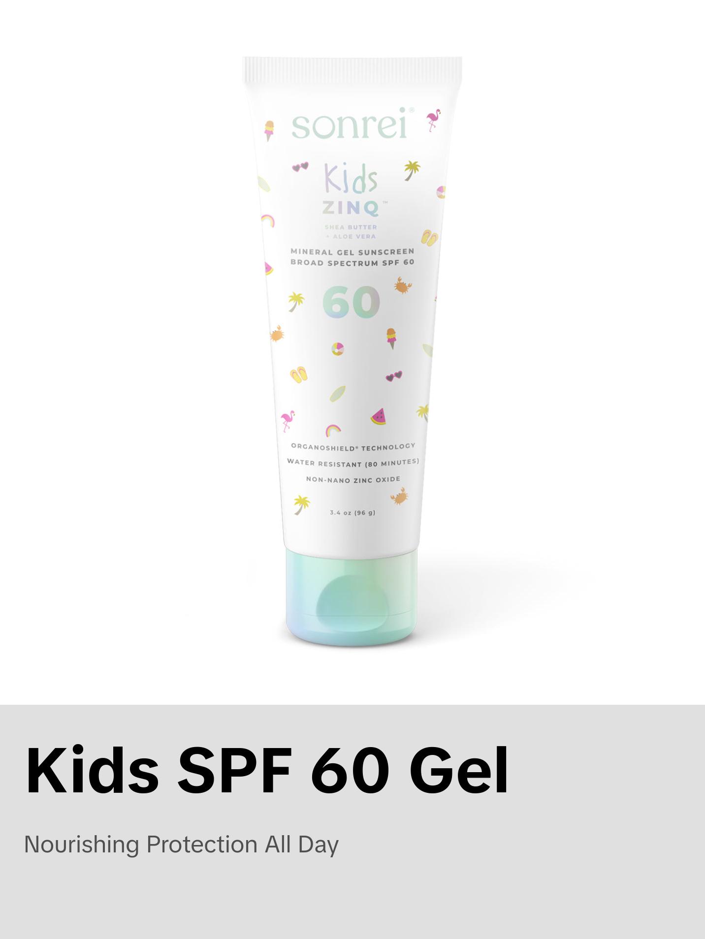 Kids Zinq™ SPF 60 Mineral Sunscreen Gel