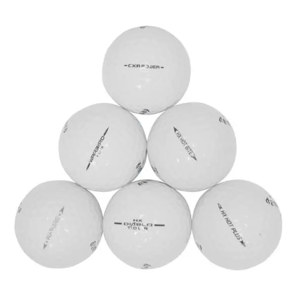 Callaway Golfequipment - Recycled Mixed Golf Balls in Mint Condition, 1 Dozen Value Pack for Everyday Play, Varied Performance Golf Gear, Variety Pack, Recycled Balls