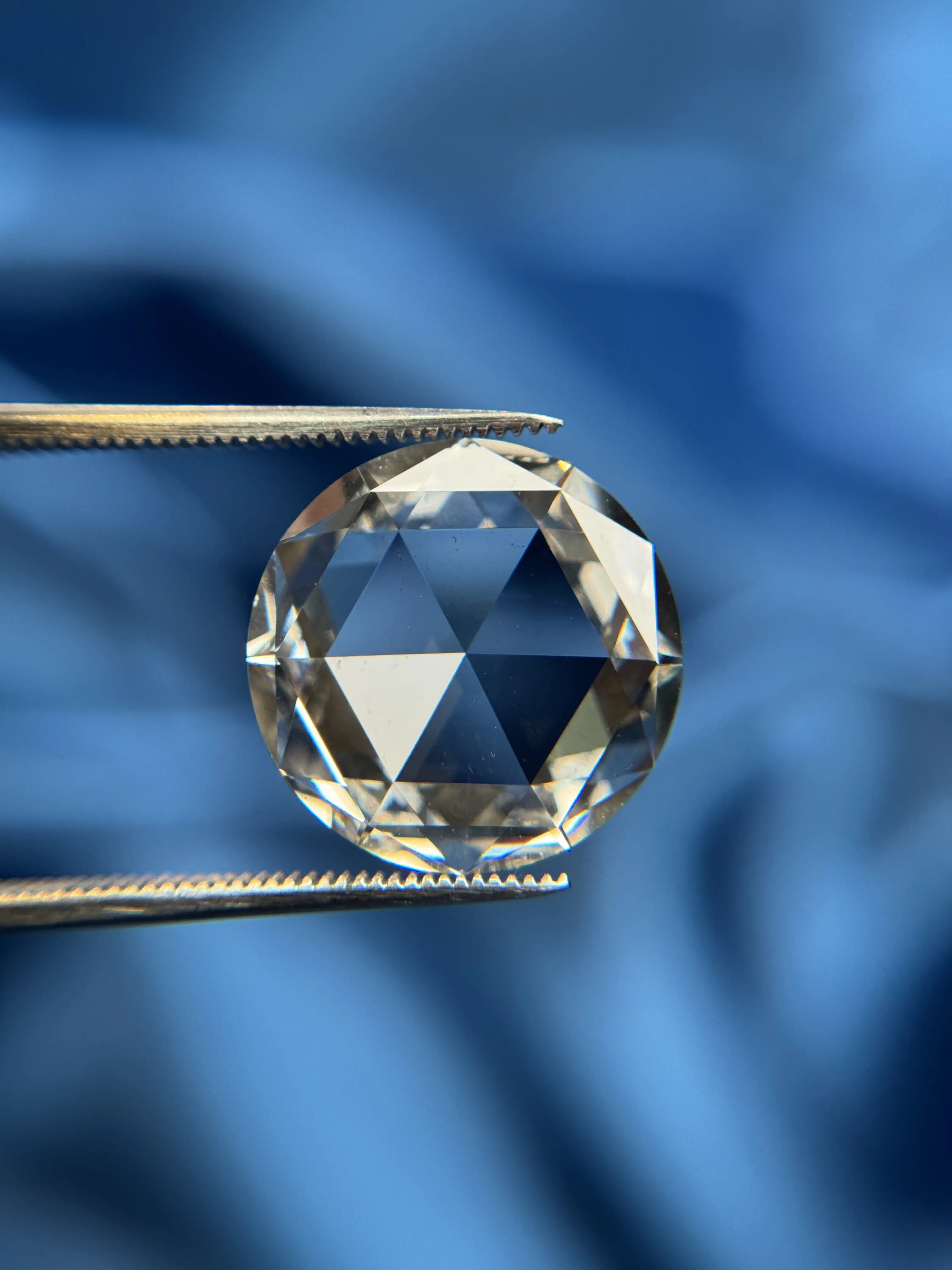 Lab Grown Diamond Round Rose Cut – F Color, VS 2, IGI Certified Loose Diamond