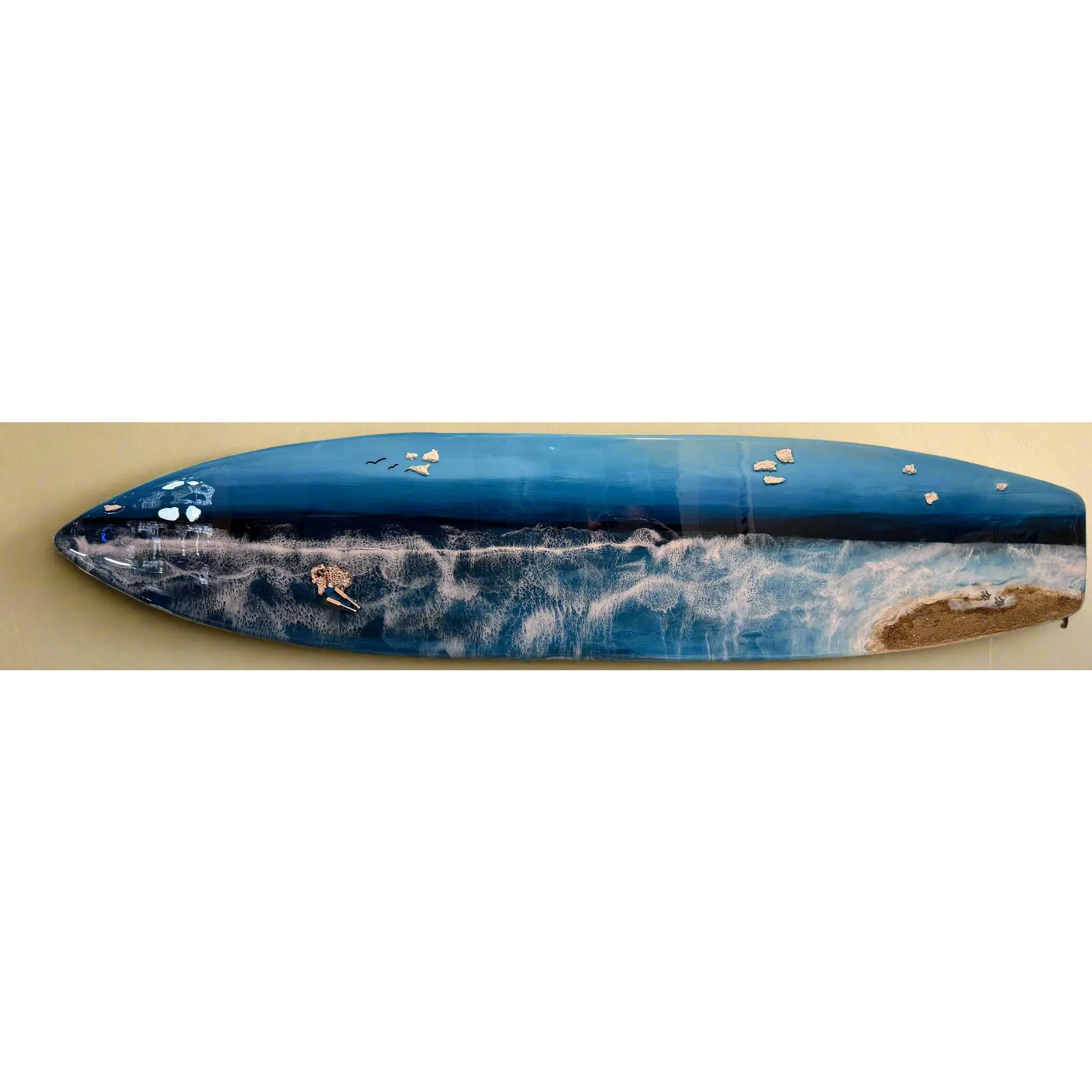 Decorative Resin Surfboard – Custom Wall Hanging Beach Bar Decor
