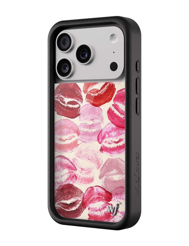 Wildflower Cases - Kens Collab, Limited Edition iPhone Case | Accessories Durable Protection Kisses Pink Red Aesthetic Trendy Kensington Cover