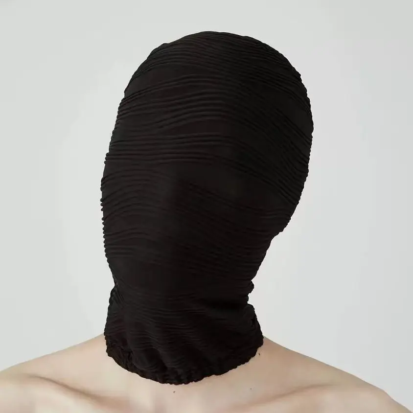 High Street Cleanfit Photo Accessory, Photography Focused, Unisex Versatile Designer Brand Photography Props, Mummy Head Cover Face Mask, Party Accessories, Party Face Masks