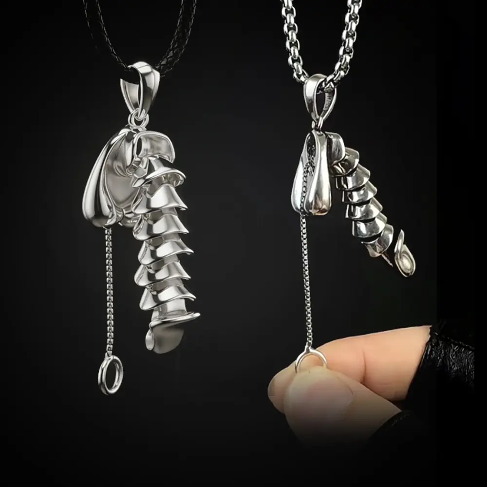 Pendant Necklace in Titanium Steel with Modern Engraved Bar, a Novel Design for Matching Couple Necklaces - Waterproof, Hypoallergenic & a Meaningful Gift, Meaningful Gifts, Safe For Sensitive Skin, Detailed Pendant, Solid, Sensitive Skin Friendly
