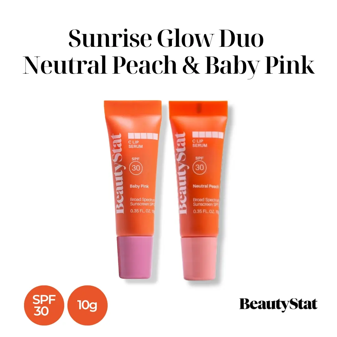 c lip serum spf 30 Sunrise Glow Duo - Neutral Peach and Baby Pink | Vitamin C Lip Serum with SPF 30 c lip serum spf 30 Sunrise Glow Duo - Neutral Peach and Baby Pink | Vitamin C Lip Serum with SPF 30
