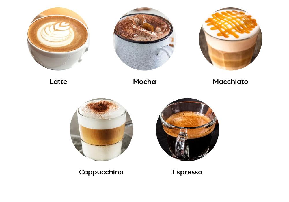 CASABREWS CM5418BC Espresso Machine with Stainless Steel Milk Frother & 20 BAR Pressure System Compact Design 34oz Water Tank Adjustable Steam Wand