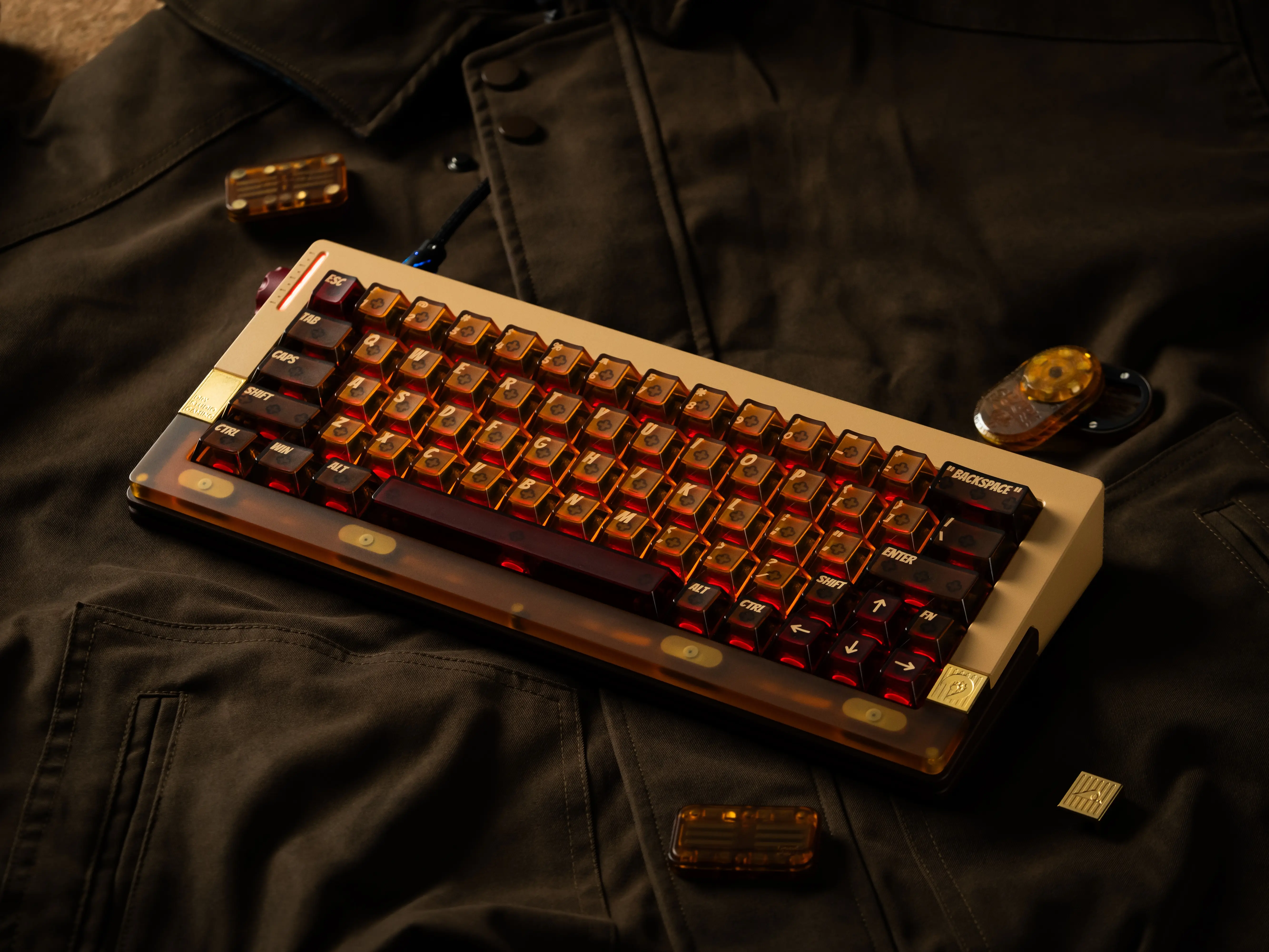 Retro 63 RT Magnetic Gaming Keyboard – 8K Polling, 16K Scan Rate, Carbon Plate, Leaf Spring Flex, TTC Green Snake OG Switches