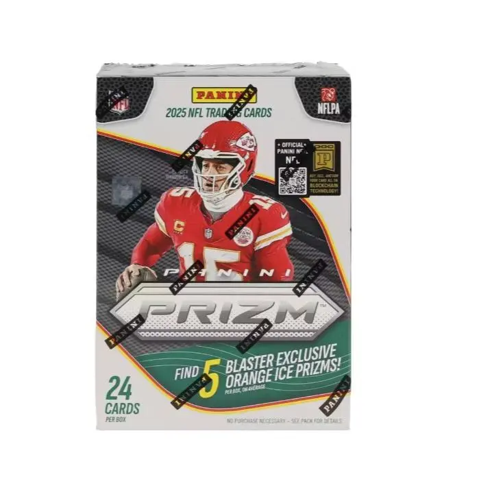 2025 Panini Prizm Football Blaster Box (Orange Ice Prizm)