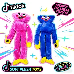 Huggy Wuggy Plush Toy 40cm, Poppy Playtime Cuddly Doll, Soft Stuffed Animal for Kids Birthday Gift Huggy Wuggy Plush Toy 40cm, Poppy Playtime Cuddly Doll, Soft Stuffed Animal for Kids Birthday Gift