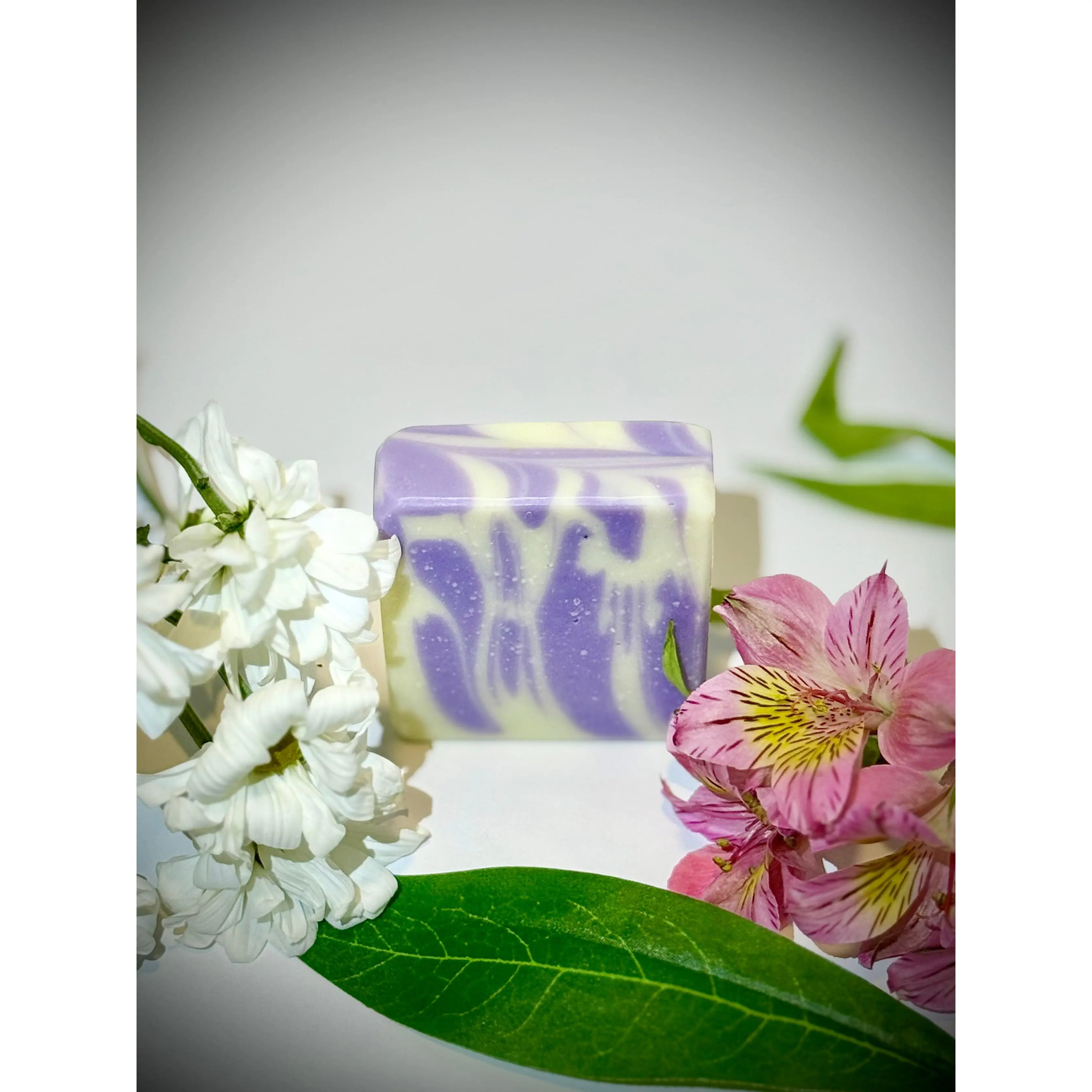 Fragranced Floral Beauty Bar Soap - Daily Nourishing Cleansing Body Care Cleanser for Bath & Shower Use