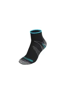 1 Pair Flight Socks Travel Compression Socks, Relieve Swelling Fatigue for Airplane Train Long Sit, Arch Support Ankle Sports Running Socks for Men Women EU39-43, Athletic Running Socks