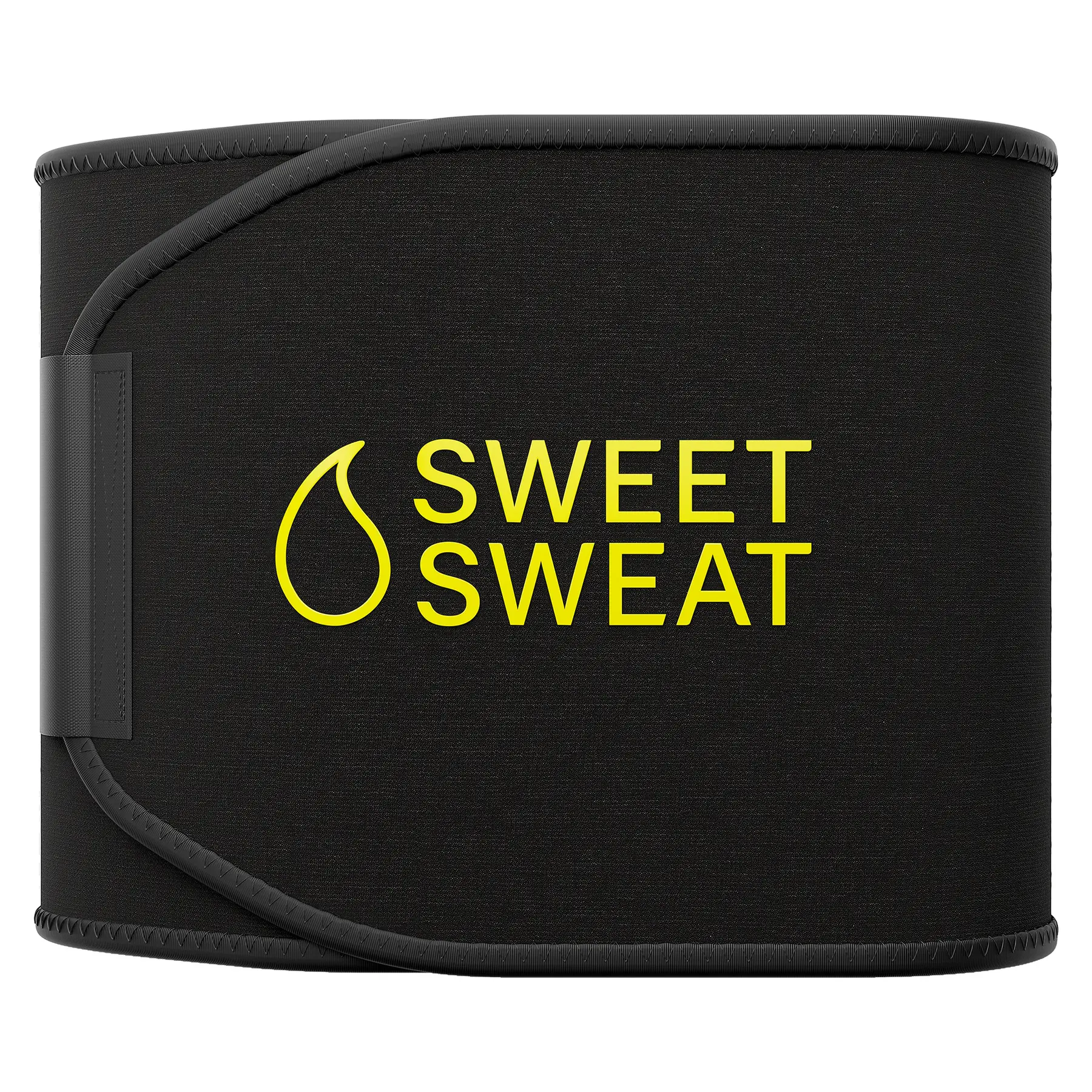 Sweet Sweat Ab Trainer for Women and Men - Sweat Band Waist Trainer Belt for High Intensity Training and Gym Workouts, 5 Adjustable Sizes - Black/Yellow Sweet Sweat Ab Trainer for Women and Men - Sweat Band Waist Trainer Belt for High Intensity Training and Gym Workouts, 5 Adjustable Sizes - Black/Yellow