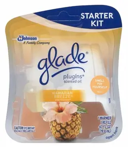 Johnson Wax 73099 Hawaiian Breeze Glade Plugins Scented Oil Starter Kit