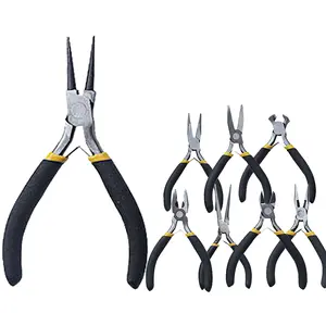 Jewelry Making Pliers Kit (8pcs) - Precision Tools for DIY Crafts Beading and Jewelry Repair