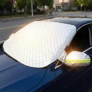 Foldable Anti-UV Windshield Sunshade, Multipurpose Car Front Window Heat Protective Umbrella for Sedan SUVs, Automotive Exterior Accessories for Men & Women, Car Stuff, Vehicle