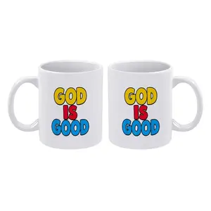 1pc God is Good Christian Religious Faith Mug