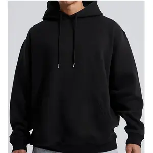 Men's Solid Color Hooded Jumper