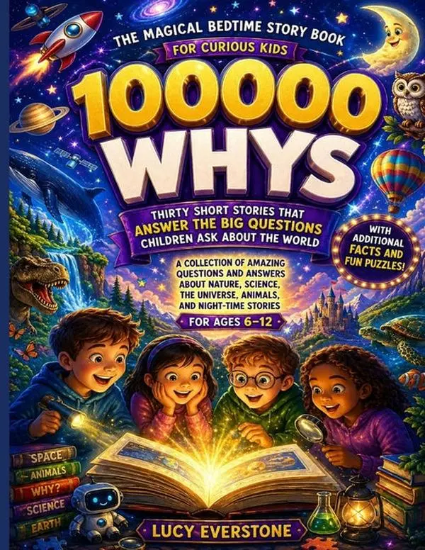 100,000 Whys The Magical Bedtime Story Book for Curious Kids Ages 6-12