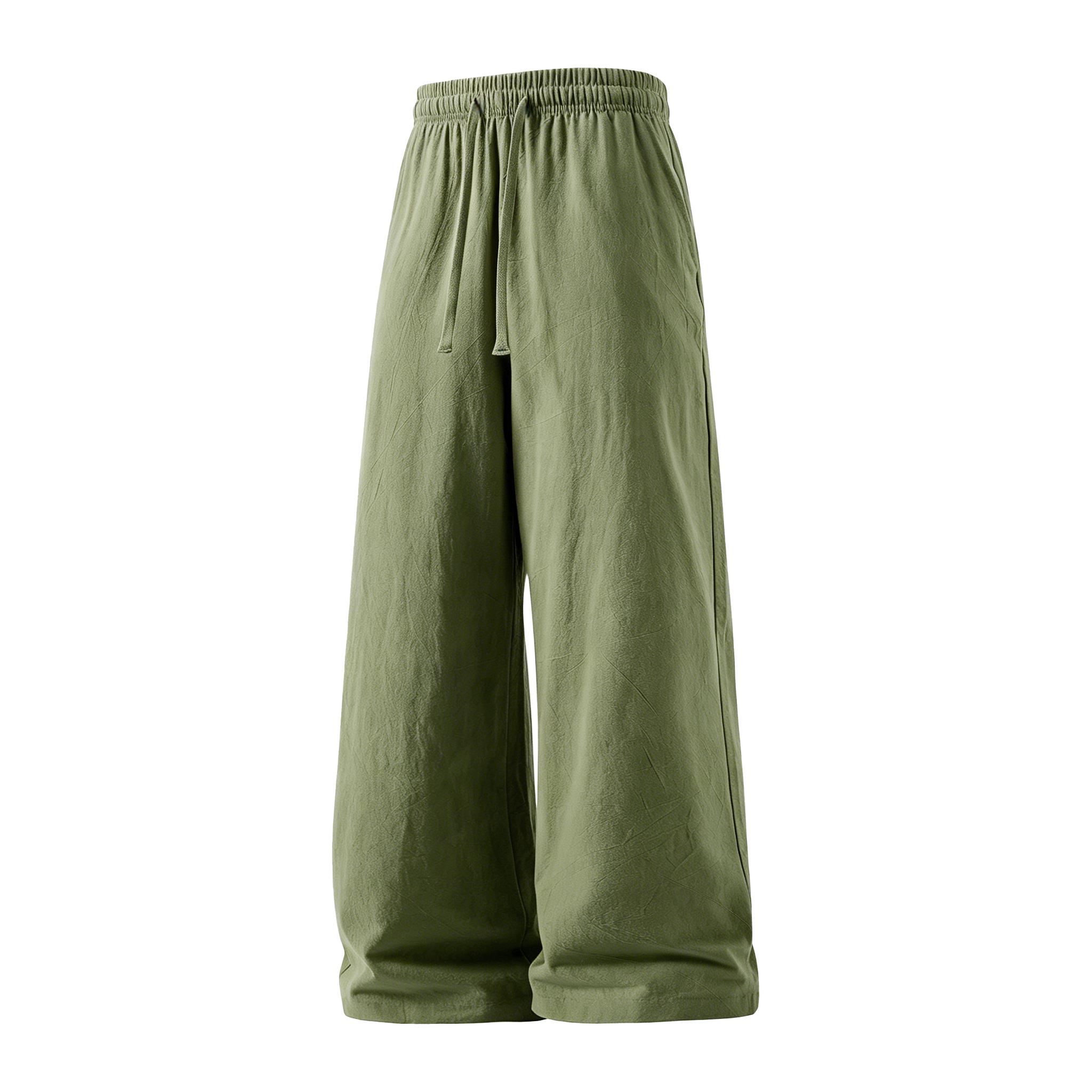 4 Pack Minimalist Cotton Linen Pants Elastic Waist Drawstring Pants, Perfect for Layering (Optional 4 Pack and 2 Pack) 4 Pack Minimalist Cotton Linen Pants Elastic Waist Drawstring Pants, Perfect for Layering (Optional 4 Pack and 2 Pack)